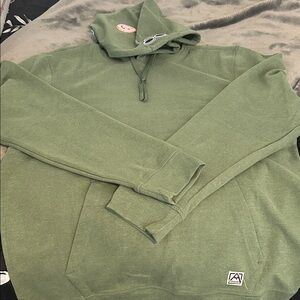 Custom Patch Avalanche Green Hoodie 🖤